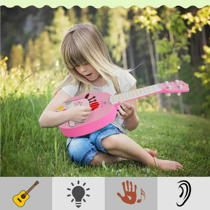 Музыкальный инструмент животное гитара инструмент укулеле дети ребенок образовательная игра игрушки школьные игры для начинающих