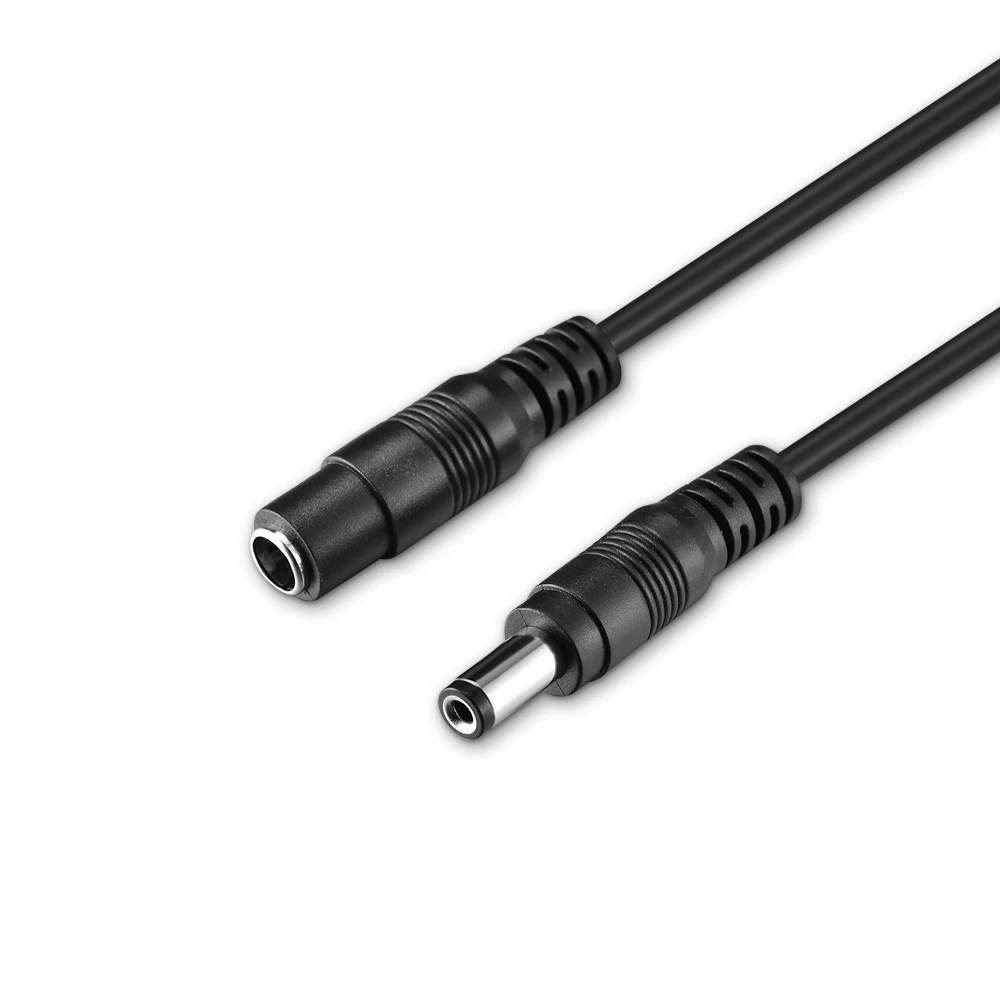 AZISHN 보안 CCTV IP 와이파이 카메라용 DC 인터페이스 전원 어댑터 연장 케이블, DC 12V 전원 공급 장치, 3M, 5M, 10M, 5.5x2.1mm