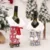 Рождественская Крышка Бутылки Вина Merry Christmas Decor For Home 2021 Navidad Noel Рождественские Украшения Рождественский Подарок Happy New Year 2022