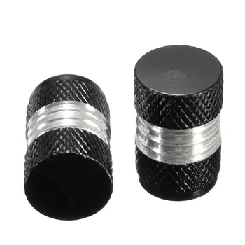 

4 Pcs Car Motorbike Bike Aluminium Tyre Wheel Stem Air Valve Dust Caps Covers