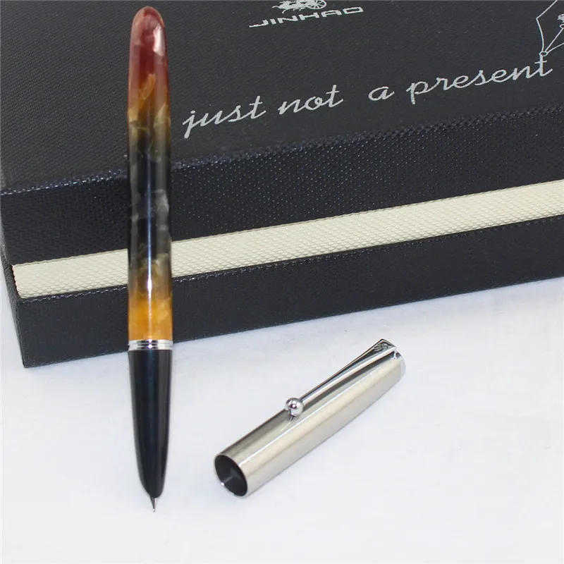 

JINHAO 51 luxury financial tip 0.38mm Extremely fine Fountain pen Stationery Office school supplies Free Shipping