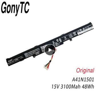 

Genuine Original A41N1501 Laptop Battery for ASUS GL752JW GL752 GL752VL GL752VW N552 N552V N552VW N752 N752V Korea Cell