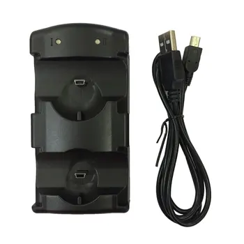 

2 In 1 Charging Dock Gamepad Dual Charger Handle Charger For PS3 / PS3 Move Controllers Games Accessories