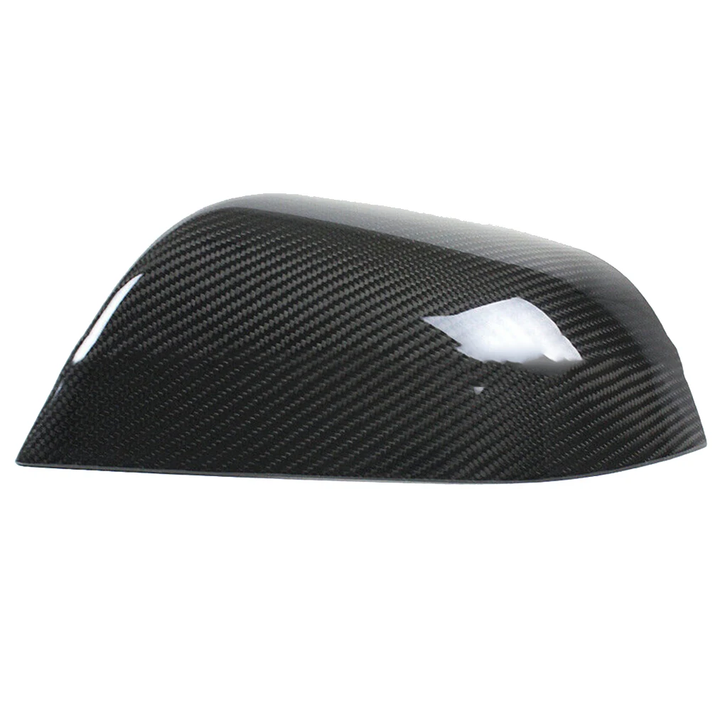 

Replacement For Tesla Model 3 Rearview Mirror Cover Side Door Wing Mirror Carbon Fiber Cap Decor