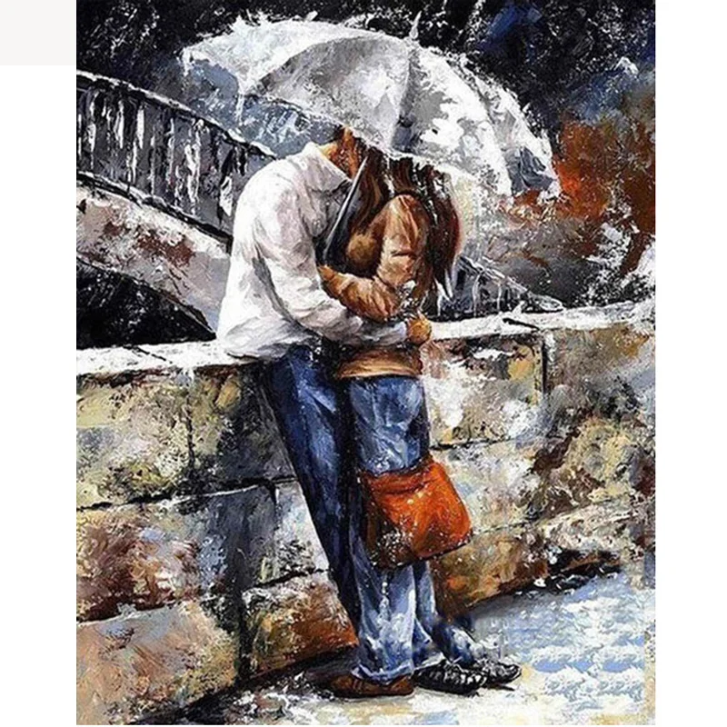 

Lovers Modern Art Pictures DIY Painting By Numbers For Adults Drawing Canvas Coloring By Number Home Decor Artworks Unique Gift