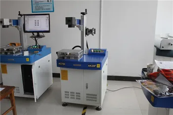 

20w cnc fiber laser marking machine marking copper aluminum paper steel stone