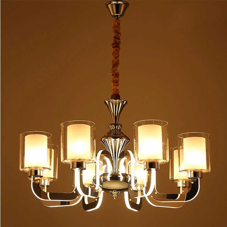 

new modern art acrylic luminous arm LED Swan chandelier dining room bedroom