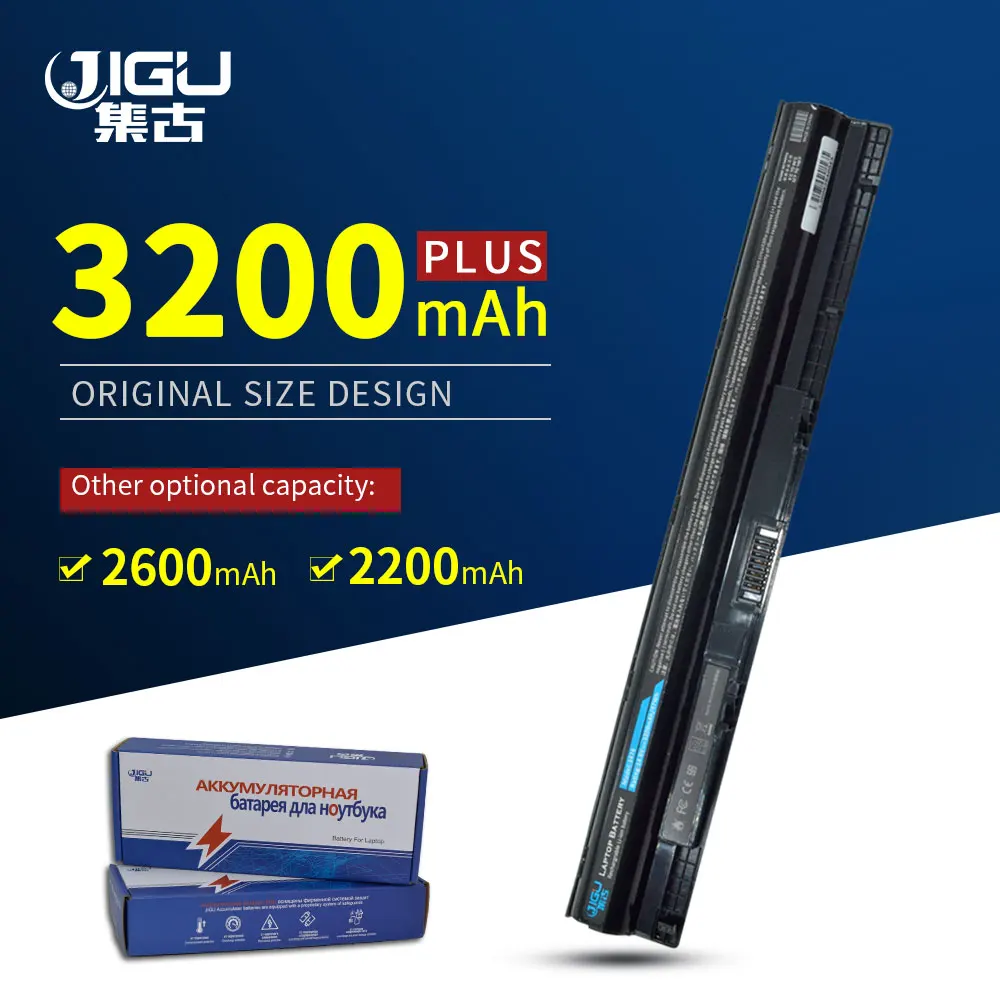 JIGU 4 ячейки батареи для ноутбука HD4J0 P60G WKRJ2 GXVJ3 DELL Latitude 3460 3470 3560 Vostro 3458 3459 3468 3558