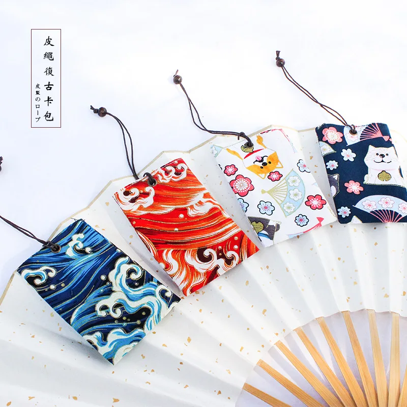 

[Qian li] Fabric Bank of Communications Wallet Access Card Meal Card Elderly People Card Retro And Wind Storage Bag Currently Av