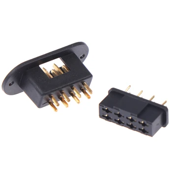 

2pcs/set MPX plug 8P aircraft carrier remote control plug aircraft carrier battery plug