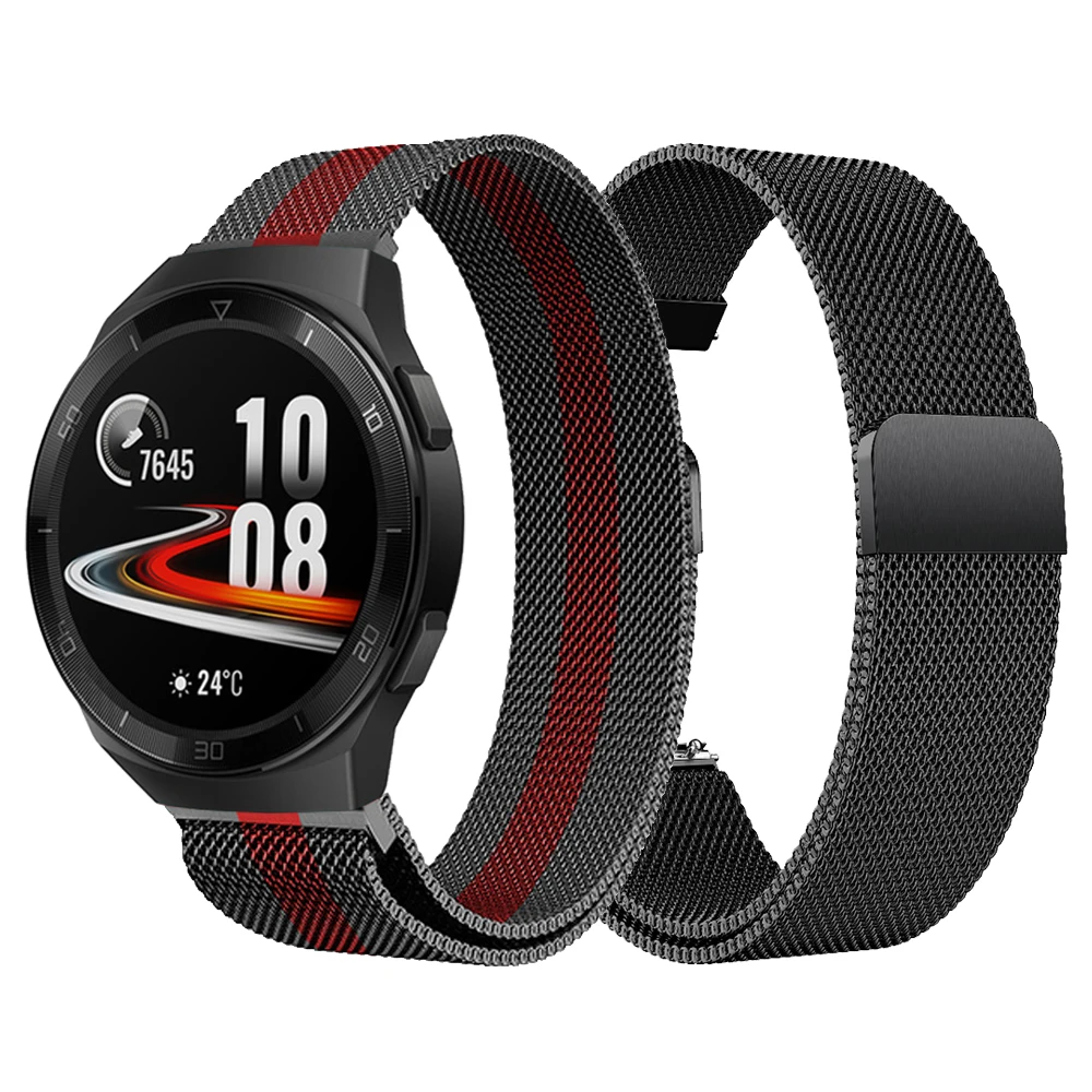 Металлический ремешок для часов Milanese HUAWEI WATCH GT 2E из нержавеющей стали GT2e GT2 46 мм