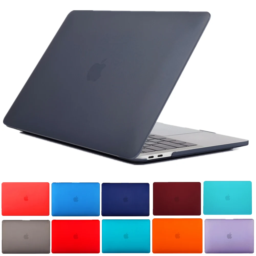 Для MacBook Pro 13 3 дюйма Чехол A1706 A1708 A1989 модель матовый Жесткий для ноутбука