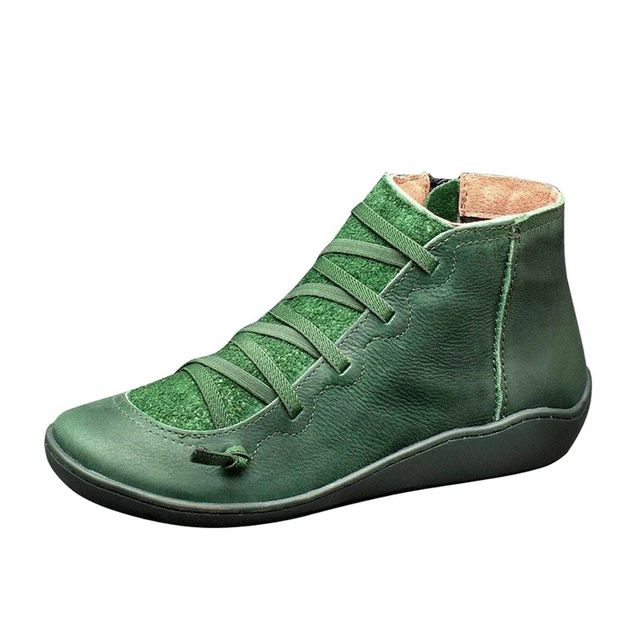 Dropship Boots 2019 Autumn Winter Retro Punk Women Boots Fashion Genuine Leather Ankle Boots Zapatos De Mujer Wram Botas Mujer tanie i dobre opinie SHUJIN Rome Solid Flat with Basic Round Toe Spring Autumn Rubber Flat (≤1cm) 0-3cm Slip-On Fits smaller than usual Please check this store s sizing info Dropship Boots 2019 Autumn Winter Retro Punk Women Boots Fashion Genuine Leather Ankle Boots Zapatos De Mujer Wram Botas Mujer tanie i dobre opinie SHUJIN Rome Solid Flat with Basic Round Toe Spring Autumn Rubber Flat (≤1cm) 0-3cm Slip-On Fits smaller than usual Please check this store s sizing info