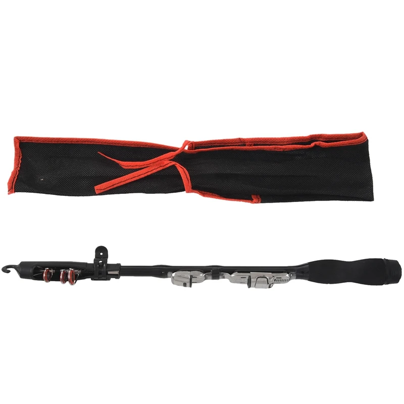 

Mini Portable Telescopic Fishing Rod Spinning Carbon Fish Hand Fishing Tackle Sea Rod Ocean Rod Fishing Pole 1.0M