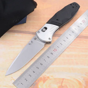 

JUFULE OEM 581 Real D2 blade Aluminium G10 handle folding hunting camp Pocket outdoor Survival kitchen EDC Tool Tactical knife