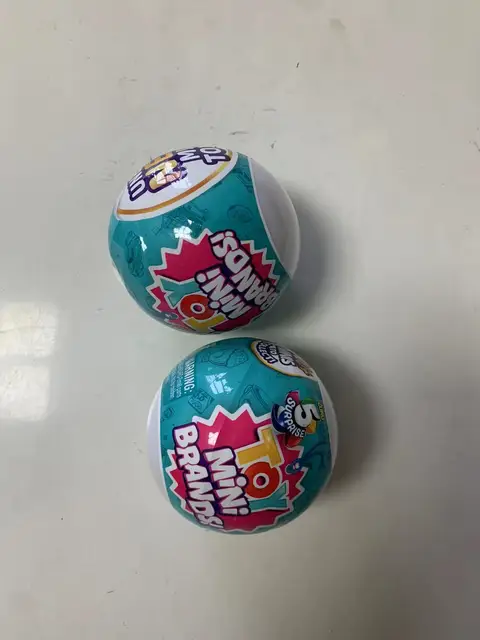 mini brands toys unbox new mini toys 5-flap surprise ball supermarket small brand blind box 1