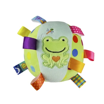 

Toddler Learning Infant Small Animal Design Ring Bell Ball Toy Baby Rattle Cute Mobile Gift Hand Grasp Interaction Educational