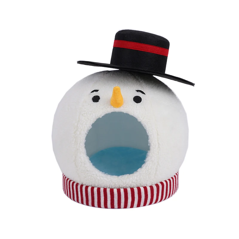 

Christmas Snowman Cat Nest Closed Winter Warm Cat Nest Four Seasons Universal Cat Nest Pet Supplies