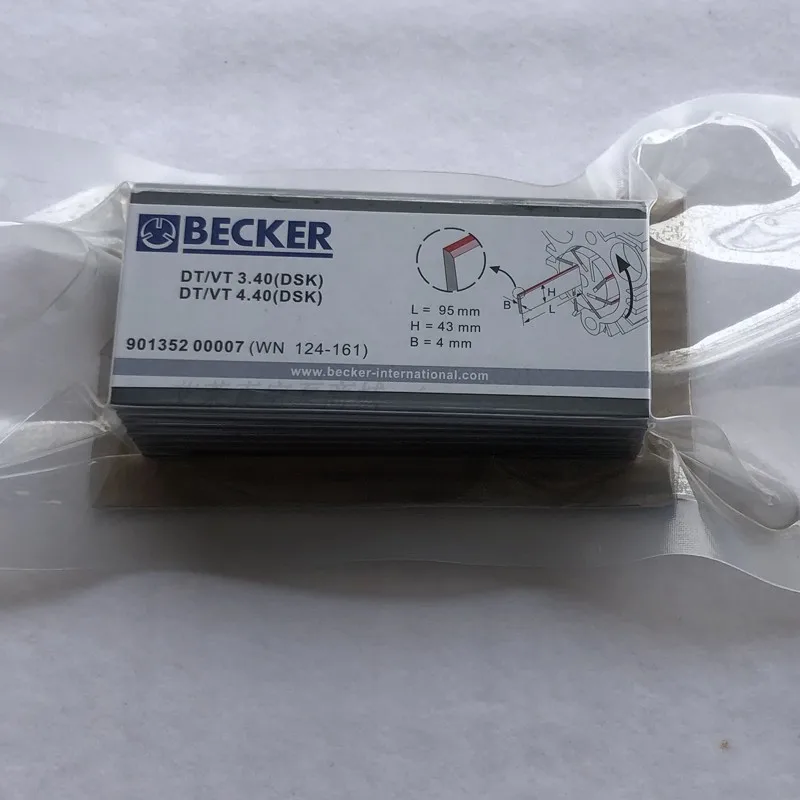 Высококачественные углеродные лопатки Becker DT/VT 3 40/4 40 90135200007 7 шт.|Детали