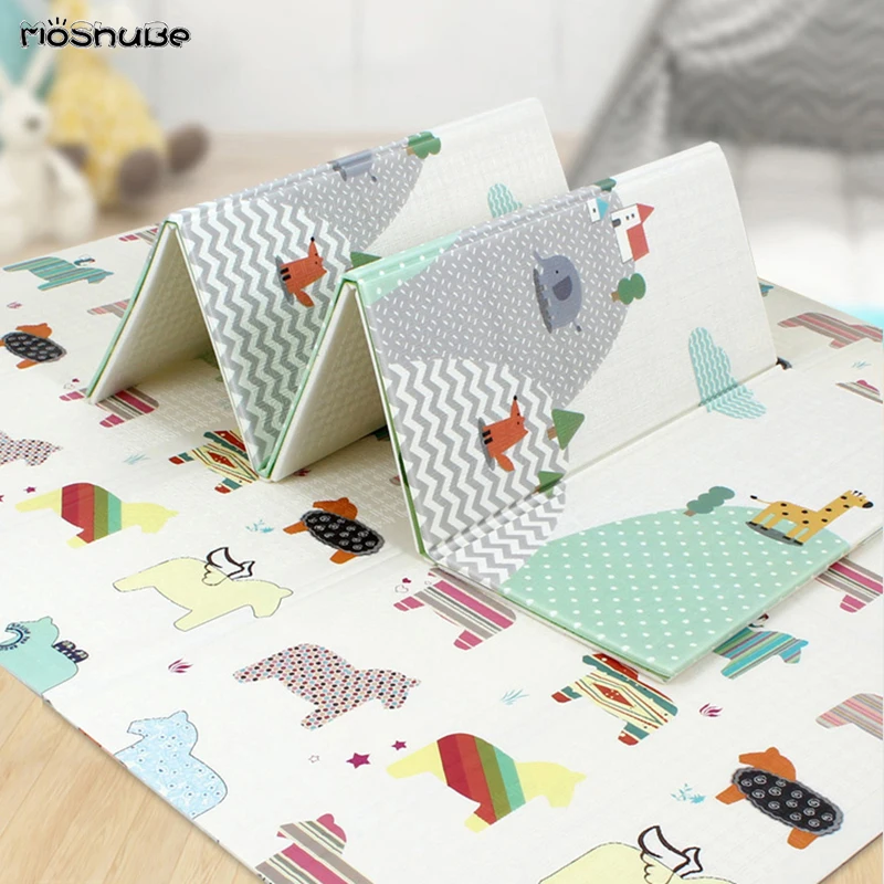 Толстый Складной Коврик для ползания XPE игровой детский коврик игрушки