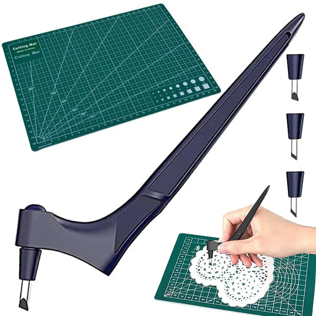 Craft Cutting Tools Kit 360 Degree Rotating Gyro Cutting Art Cutting Tools  with Cutting Pen 15/30/45 Degree Blades Cutting Mat - AliExpress