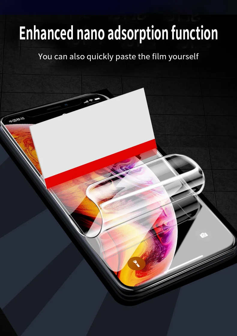 10PCS 2020 New Clear Hydrogel Film For oneplus 7 8 Pro 7T 8T Screen Protector oneplus7 1+7 1+8 Soft Protective | Мобильные телефоны