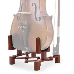 Professional Portable Folding Violin Stand Musical Instrument Fiddle Floor Holder Rack Violins Guitar Accessories