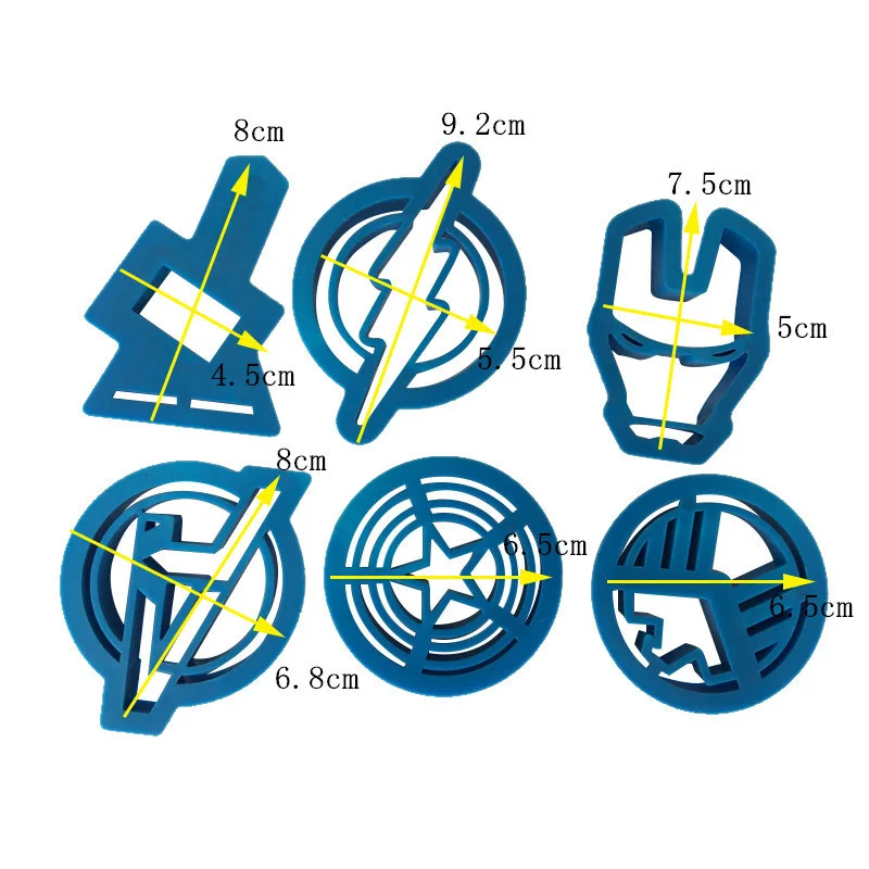 Супер герой Бэтмен и Супермен помадка украшения торта Сахар Печенье Резак