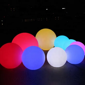 

LED Garden Landscape Light table Rechargeable Remote Control Waterproof LED Outdoor Pool decoration Ball Lamp