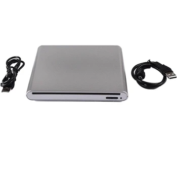 

HOT-External USB Blu Ray Drive Burner 3D USB 3.0 Type-C Blu Ray BD CD DVD Player for Laptop Desktop Mac OS Windows xP 7 8 10