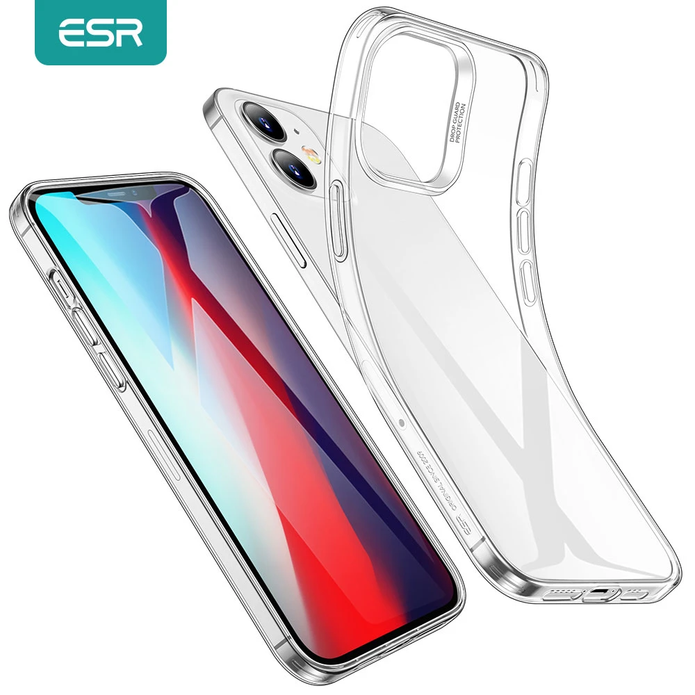 Esr Clear Case For Iphone 12 Pro Case For Iphone 12 Mini Case For Iphone 12 Pro Max Ultra Thin Transparent Soft Back Cover Funda Phone Case Covers Aliexpress