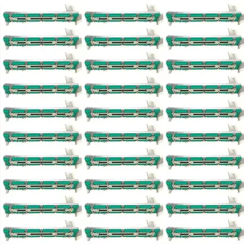

30 Pcs 75 MM Double B10K Original B10KX2 Behringer Pot Mixer Fader