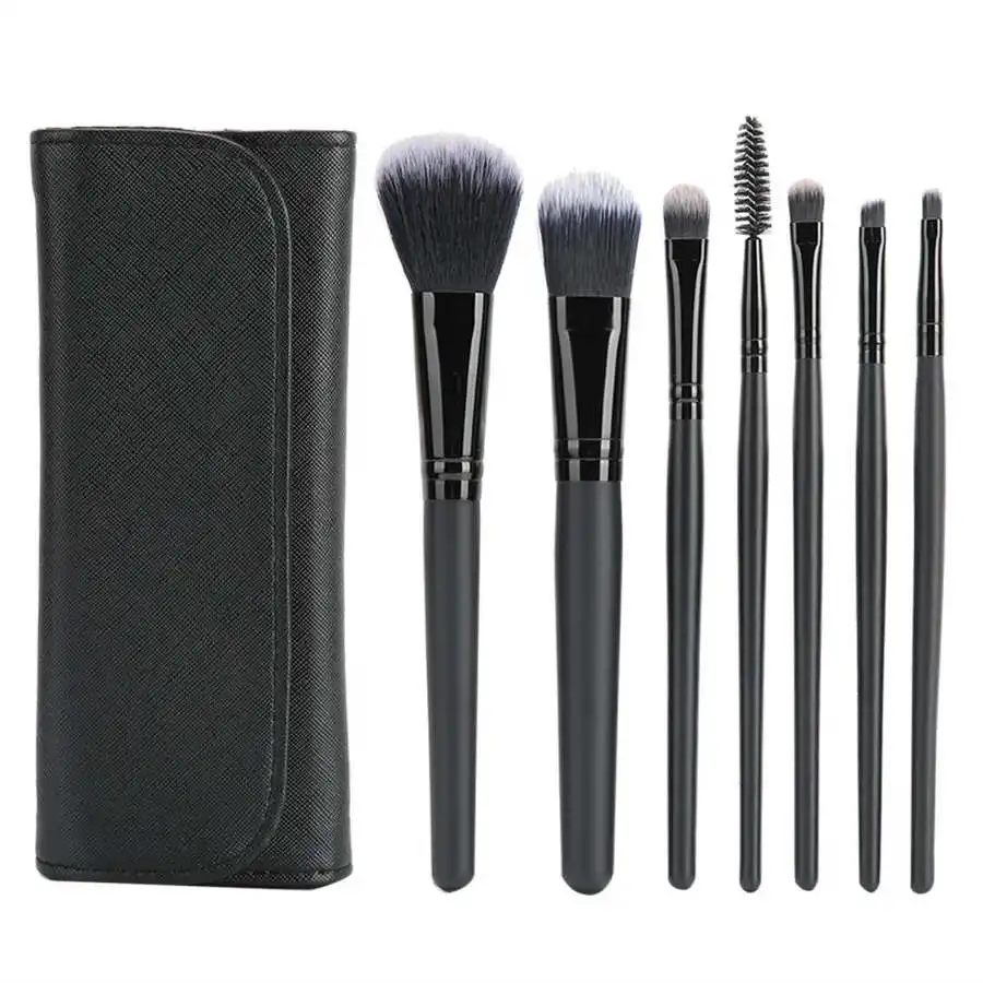 

Professional Makeup Brushes 7pcs Makeup Brushes Set Foundation Blush Powder Concealer Brushes with Storage Bag Makeup Brushes