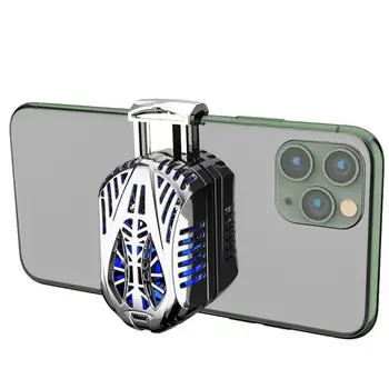 

Mobile Phone Radiator Phone Cooling Fan Case Cold Wind Handle Fan Phone Cooler Phone Cooling Fan Case For PUBG Eating Chicken