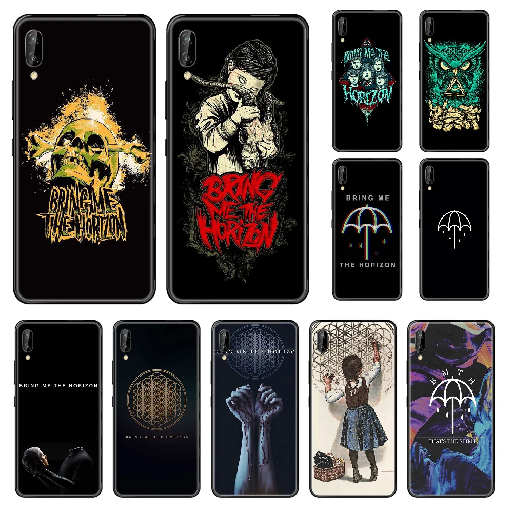 Чехол с рисунком Bring Me the Horizon BMTH для Huawei Honor Mate 5 6 7 8 9 10 20 A C X Lite|Бамперы| |