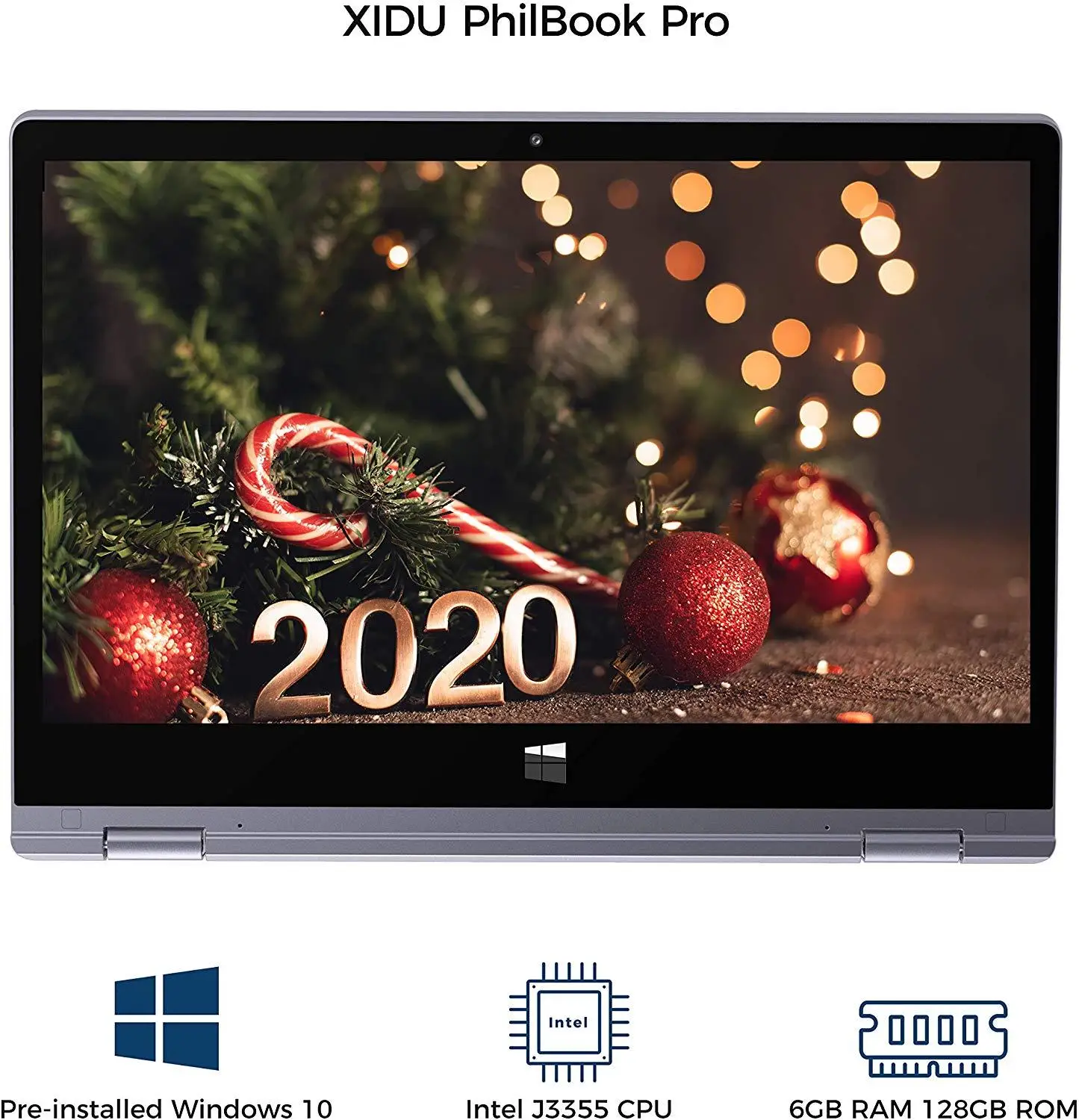 Ультратонкий ноутбук 2 в 1 планшет Windows 10 Intel J3355 2560x1440 IPS Новое поступление XIDU PhilBook