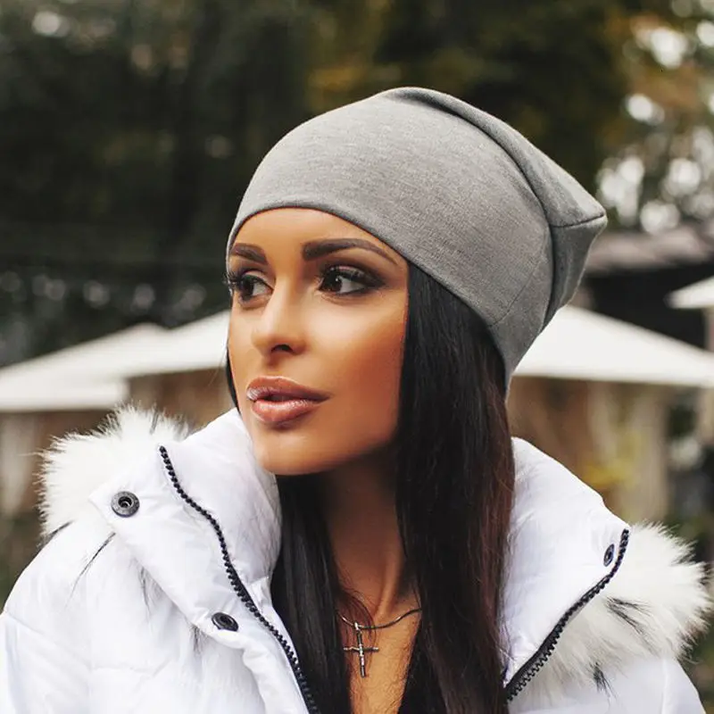 Fashion-Unisex-Men-Women-Warm-Winter-Beanies-Hats-Cotton-Solid-With-Seven-Style-Knitted-Winter-Hats