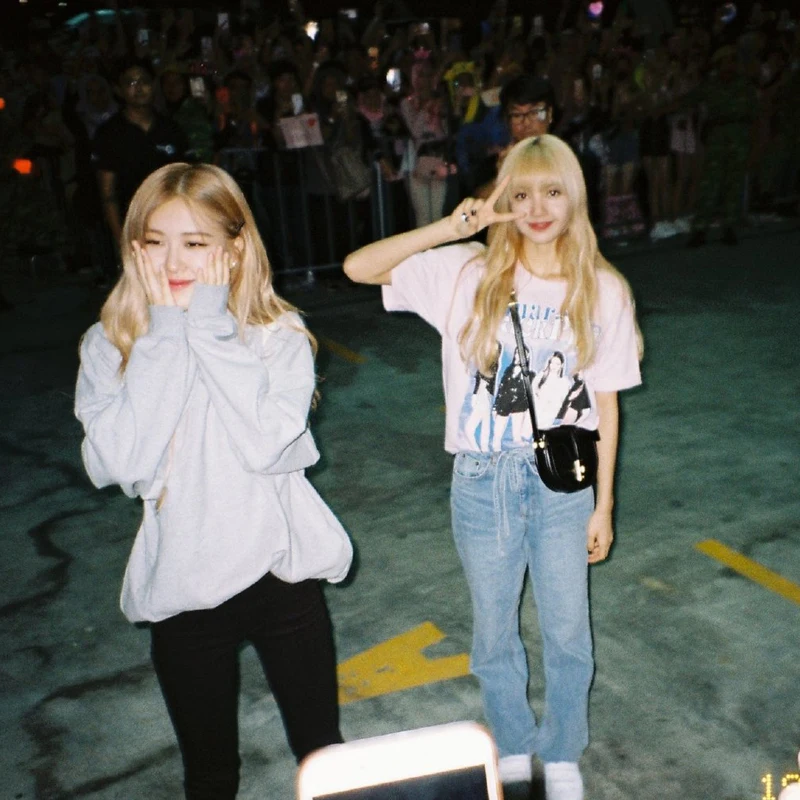 Kpop Blackpink lisa корейский Ретро свободные синие джинсовые широкие джинсы женские летние уличные повседневные джинсы с высокой талией на шнуровке