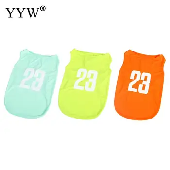 

Number Dog Clothing Costume Shirt Puppy Dog Chihuahua Sports Summer Pet Dog Clothes Pets Dog'S Clothes Dog Accessories For Dog
