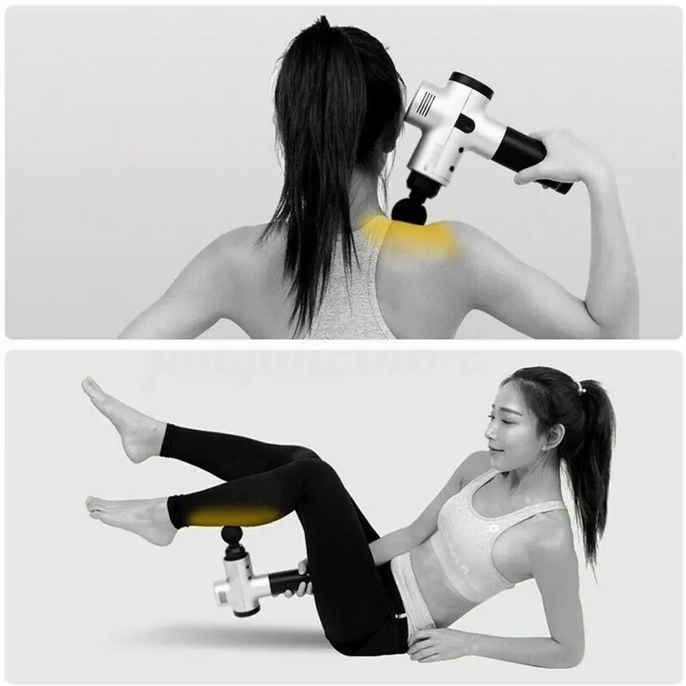 Muscle Relaxer Tissue Massage Muscle Gun Muscle Massager Pain Management after Training Exercise Slimming Body Relaxation