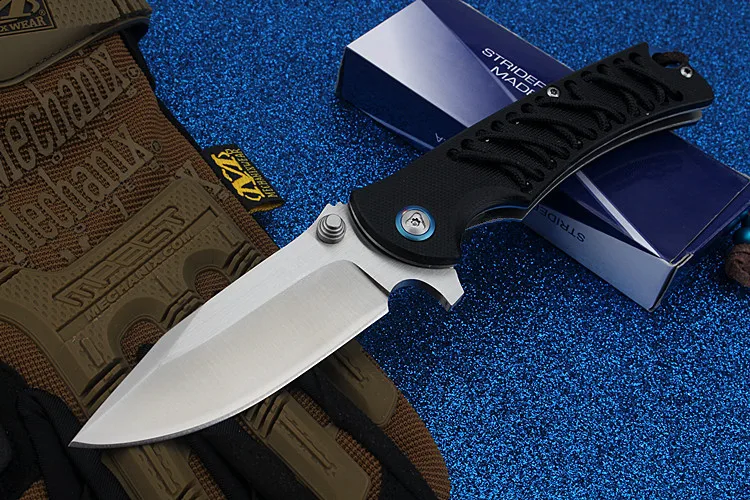 2016 limited Sale Real Navajas High Quality Outdoor Folding Knife Self-defense Wilderness Survival With Hardness Wild black rope