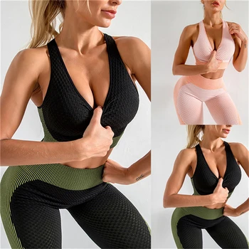 

Shock Proof With Pad Sweat Absorbing Sexy Fitness Seamless Push Up Bras Wireless Women Bra Brassiere Lingerie Bralette