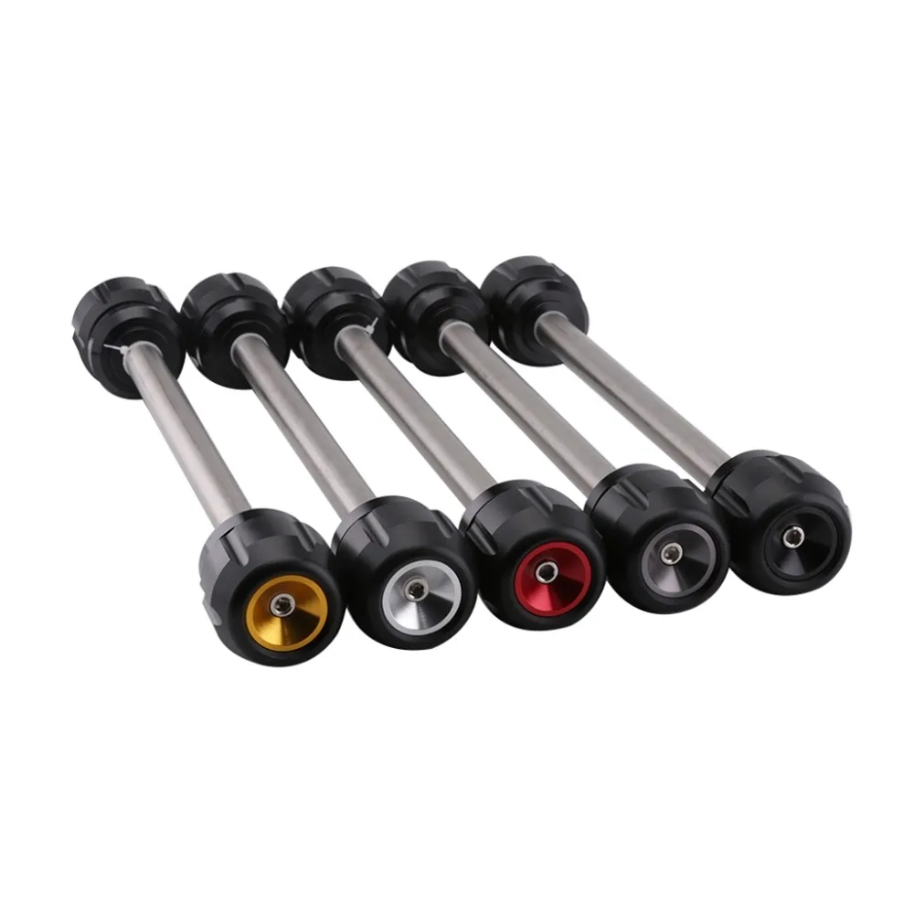 Motorcycle Rear Axle Fork Crash Sliders Falling Protection CNC Aluminum Alloy For Honda CB650F CBR650F