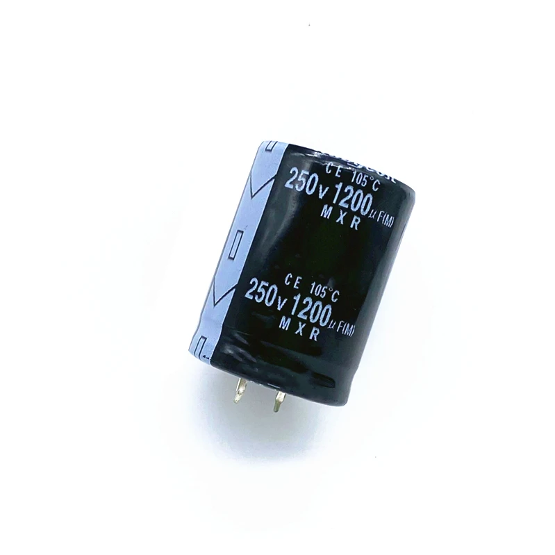 10 шт./лот 250V1200UF 1200 мкФ 250V Алюминиевый электролитический конденсатор с