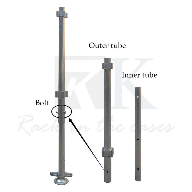 6m x 6m RK Adjustable Height 0.4m~0.5m~0.6m Aluminum Stage, Modular Stage Platform, Portable Aluminum Stage