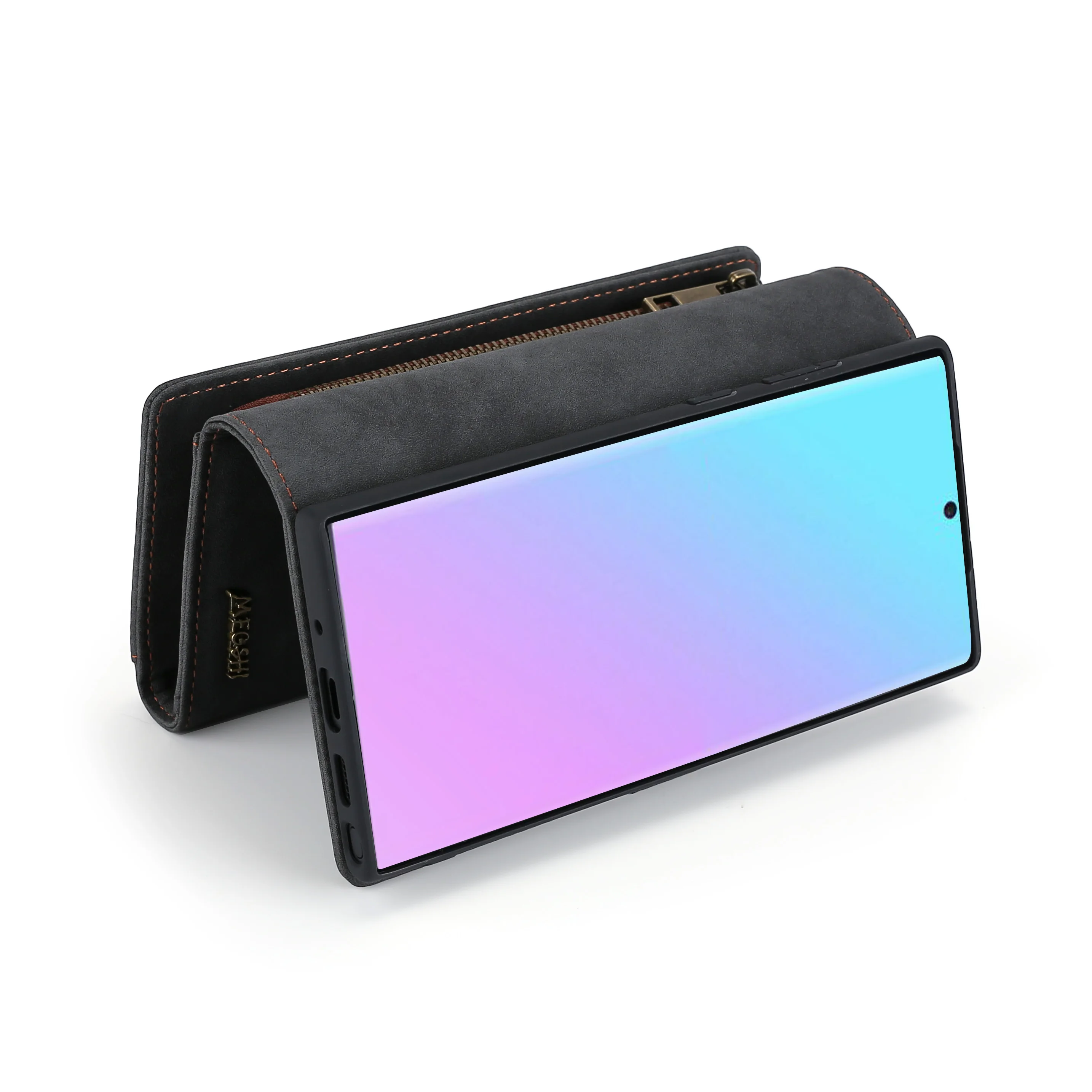 MEGSHI для Sansung Galaxy Note 10 Plus 9 8 S7 Brieftasche Fall 2 в 1 Abnehmbare Leder флип-чехол Magnetische Fall для A50 S105G