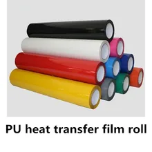 0,6*50 м теплообменная виниловая ПУ пленка для одежды/одежды футболки/текстиль/синтетическая кожа