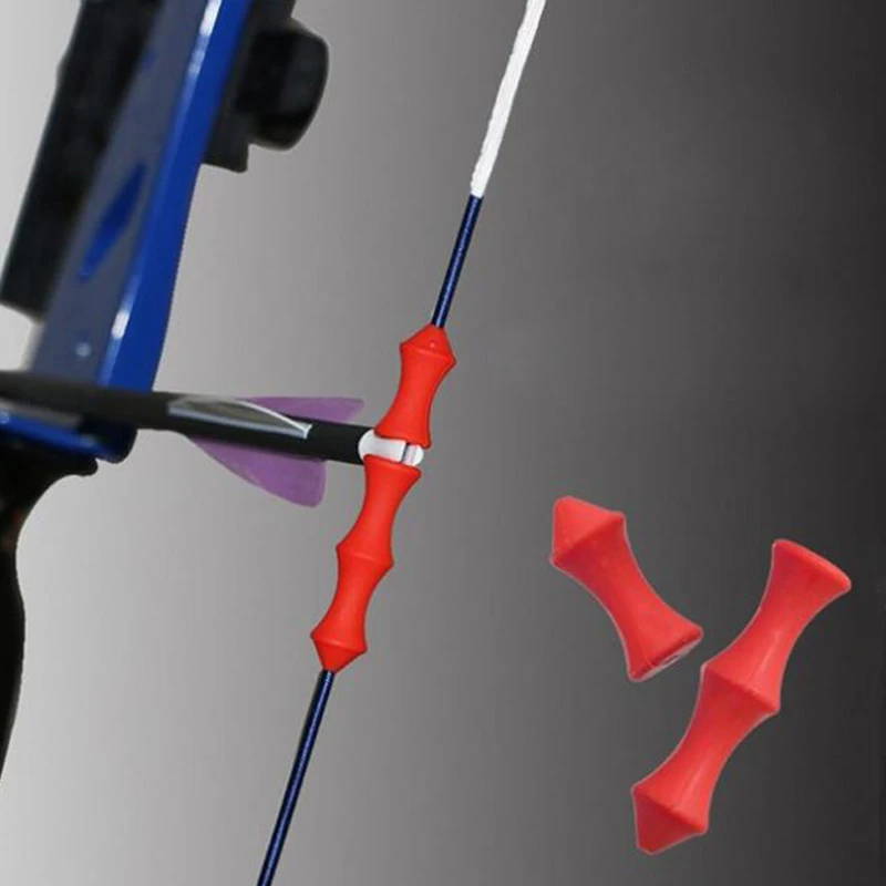 1 шт. стрельба из лука силиконовый Bowstring защита для рук Tab пальцев|Аксессуары| |