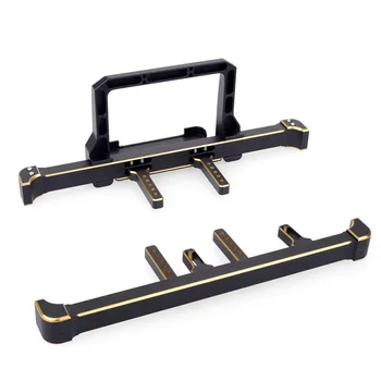 

Front Bumper Rear Bumper Front Rear Bumper Frosted Surface with Trailer Hole for 1/10 RC Car Traxxas TRX-4 Trx4 Upgrade Parts