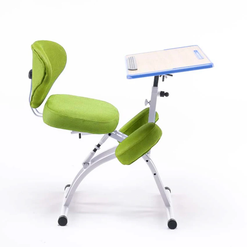 

YDM-1458-1 Adjustable Desktop Tablet Training Chair With Writing Board Adjustable Height Angle Lifting Chair With Mesh Backrest